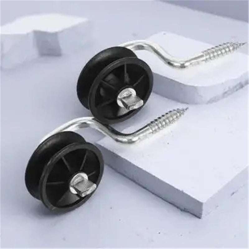 Electric Fence Corner Insulators 4Pcs Galvanized Steel Screw In For Wood Posts - Image 2